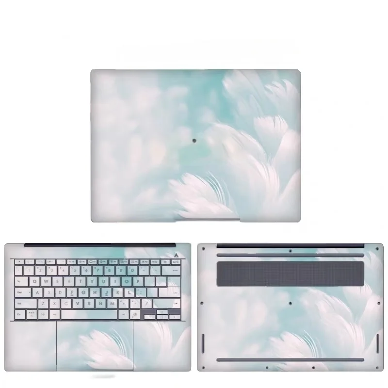 ASUS Zenbook A14 UX3407 UX3407Q용 미리 절단된 스크래치 방지 비닐 스티커 스킨