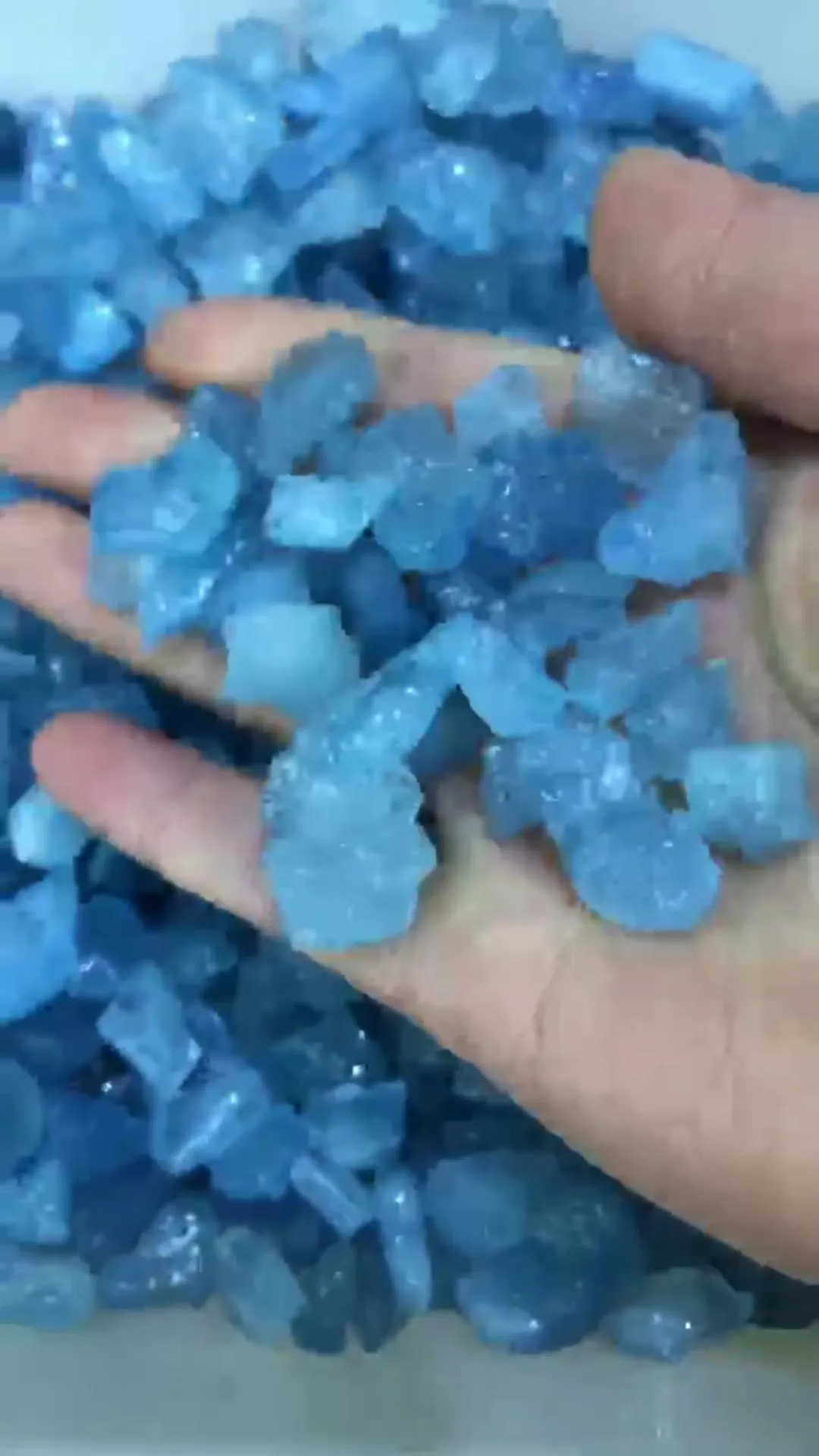 Коллекционный природный аквамарин