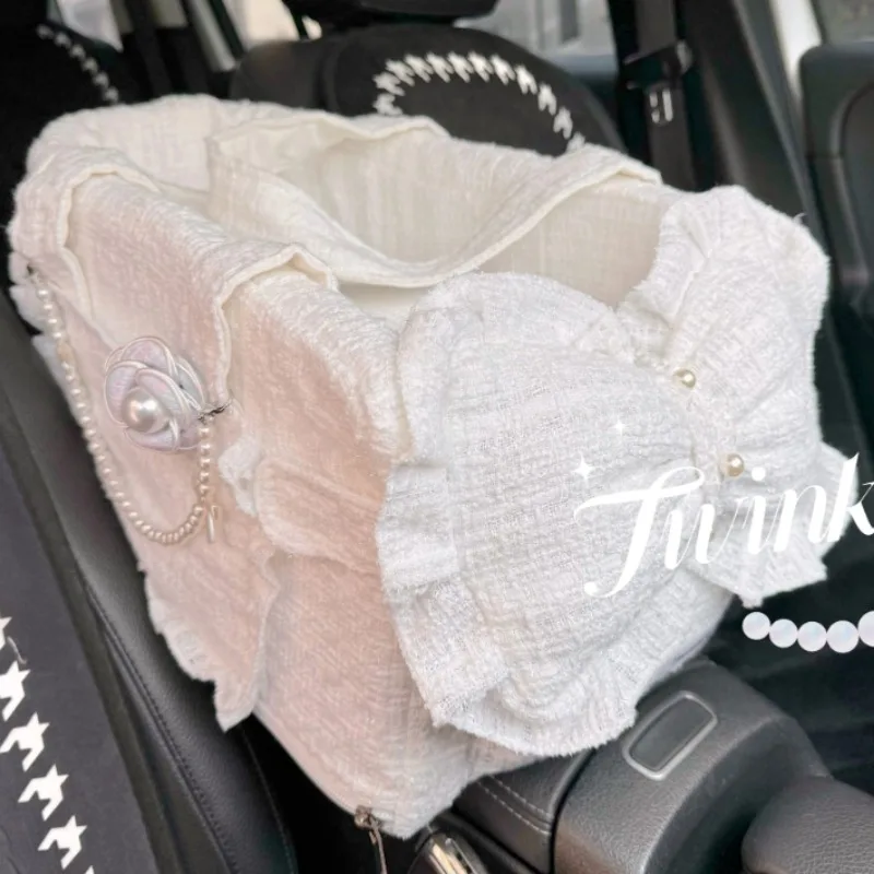 Luxury Handmade Pet Bag Carrier for Dog Cat Dog Car Seat Universal Pet Items for Tea Cup Teddy Yorkshire Sweet Bed Travle