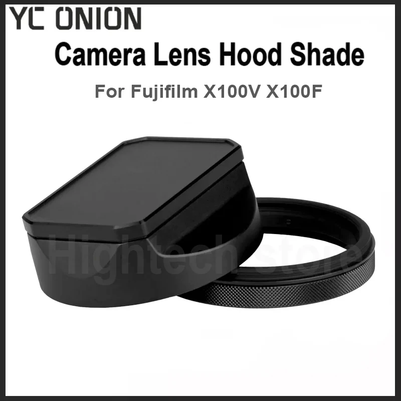 YCOnionCameraLensHoodShadeforFujifilmX100VX100Fwith49mm