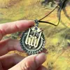Classic Game Same Necklace Retro Hollow Inlay Crystal Metal Pendant Chain for Man Gamer Kingdom the Come and Deliverance 1