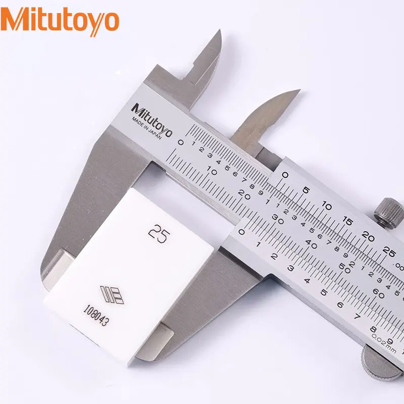 

Mitutoyo Vernier Caliper Stainless Steel 6" 0-150mm 0-200mm 0-300mm 0.02mm Metal Calipers Gauge Measuring Tools