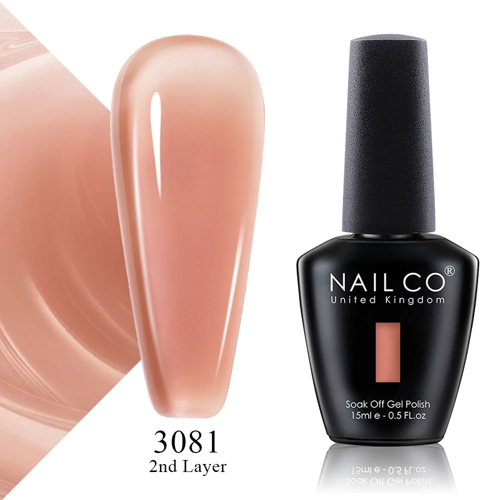 Premium Winter Gel Nail Polish - 15ML UV Semi-Permanent Varnish in High-Quality Glass Bottle