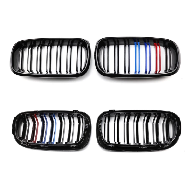 2Pcs ڵ Ÿ       ׸ ׸ BMW X5 E70 2007-2013 X6 E71 E72 2008-2014 ڵ ׼