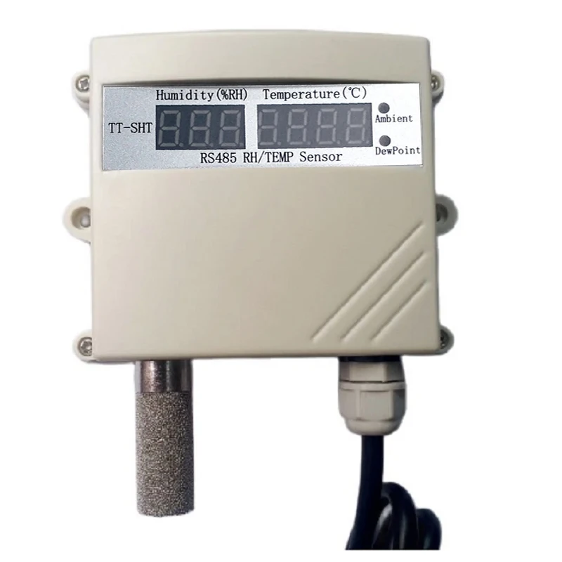 

RS485 temperature and humidity transmitter MODBUS temperature and humidity sensor Dew point temperature SHT30/31