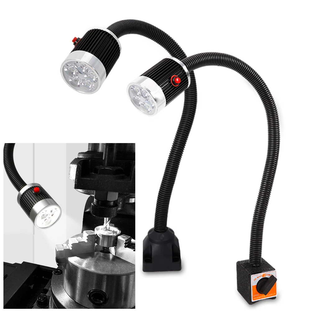 CNC Machine Lamp Magnetic Basic Work Lanterns Flexible Light 5W 110 ...