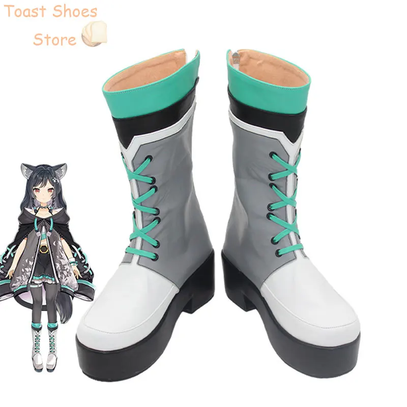 Обувь для косплея лилии Linglan, реквизит для косплея, обувь из искусственной кожи, ботинки на Хэллоуин, костюм, реквизит Обувь для косплея лилии Linglan, реквизит для косплея, обувь из искусственной кожи, ботинки на Хэллоуин, костюм, реквизит