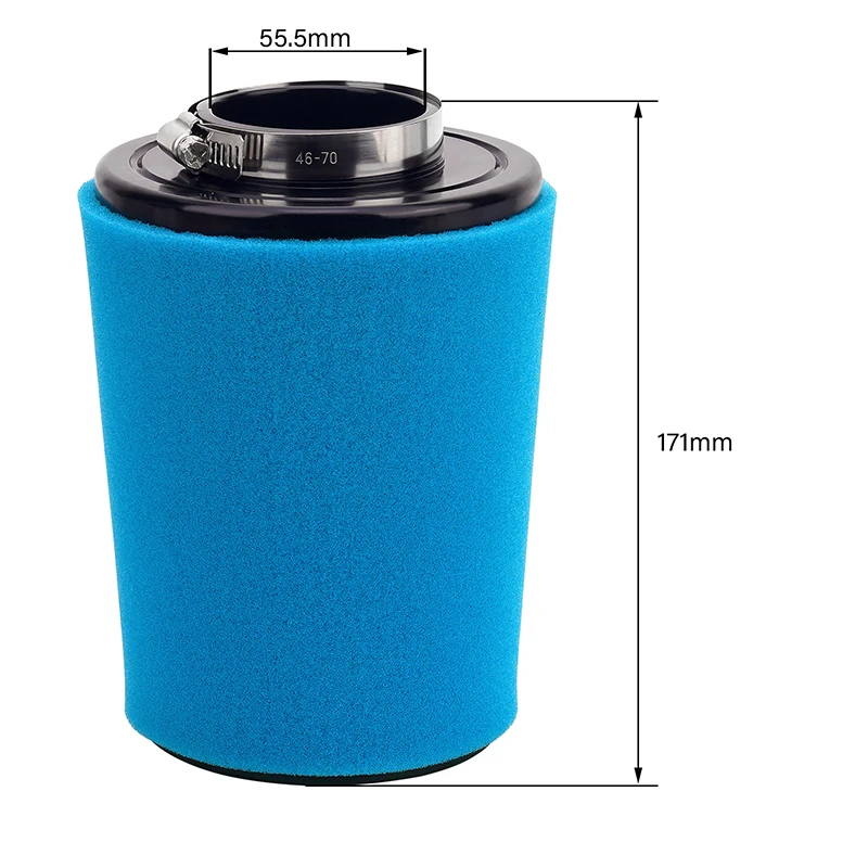 Air Filter Motorcycle Air Filter Air Filter Cleaner for Motorcycle CFMoto CF800 CF500cc 800cc X8 U8 Z8 ZForce CF CForce 400 500 600 800 EPS 0800-112000 Motorcycle Air Filter Intake Cleaner