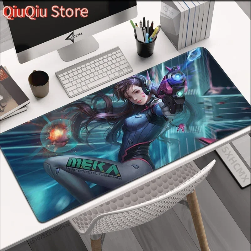 Mouse Pad Gamer Overwatch D.Va Computer Laptop Anime Keyboard Mouse Mat ...