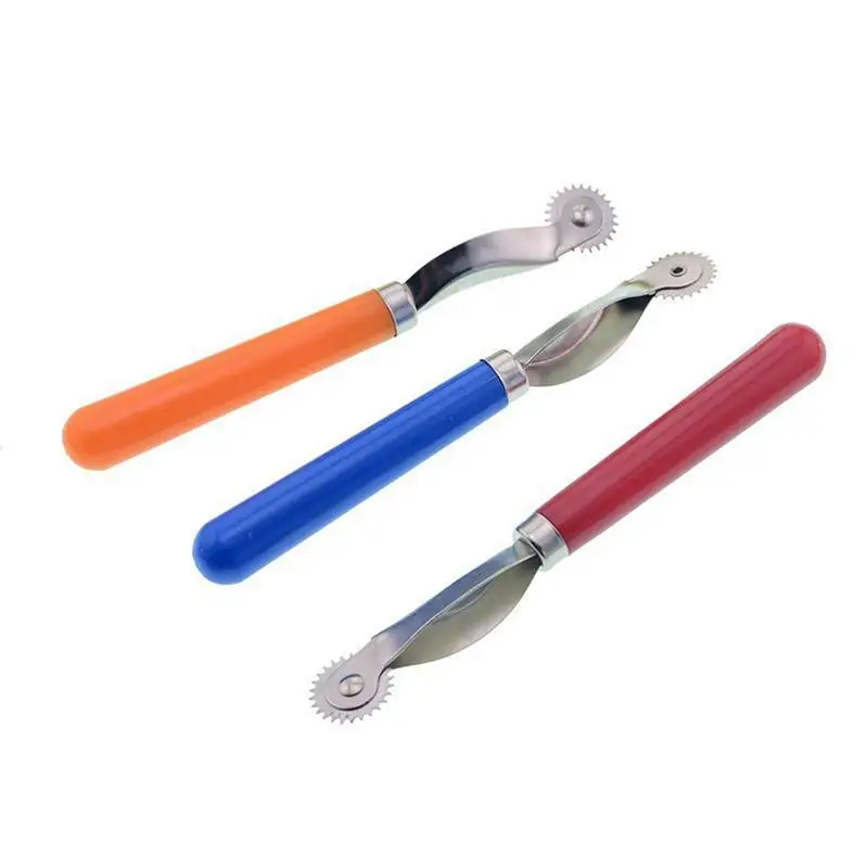 2 PCS Tracing Wheel Sewing Tool Professional Stitchs Marking Spacer Leather  Needle Point Handle For Arts And Leather Crafts - AliExpress