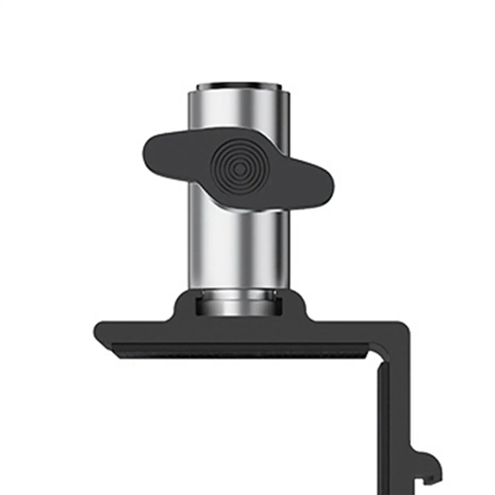 Abrazadera De Escritorio Con Agujero 1.2 Cm | Soporte Para Lámparas, Micrófonos | Ajustable Hasta 4.5 Cm Grosor