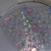 5D Relief Gorgeous Colorful Merry Christmas Tree Snowflake Adhesive Nail Art Stickers Decals Manicure X'mas Glitter Gems Charms 1