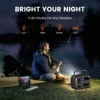 500W Portable Power Station 230WH Camping Lifepo4 Battery 110V Outlets Power Bank UPS Function Energy Storage for Outdoor Home 6