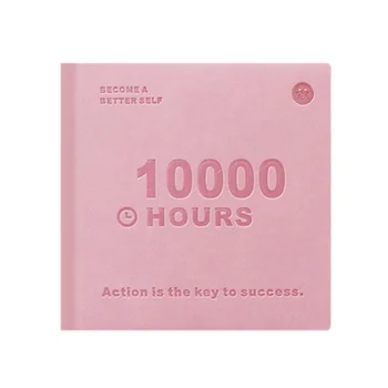 Agenda Portatile per Gestione del Tempo, Pianificatore di 10.000 Ore, Quaderno per Appunti e Lista delle Cose da Fare