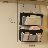 Multifunctional Dormitory Storage Bag Wardrobe Storage Bag For Store Sundries Fabric Storage Hanging Bag Behind Door 1
