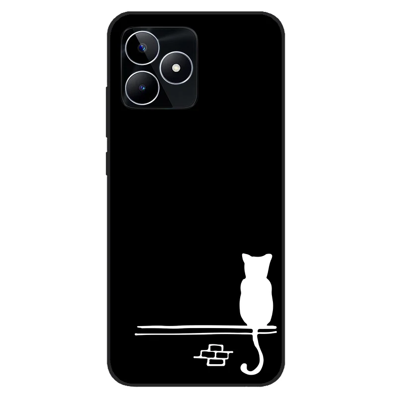 Soft TPU Silicone Protective Back Cover - Fashionable Phone Case