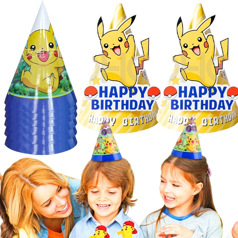 Party Hat Pikachu Smash 64 Pikachu Baby Birthday Party Hat