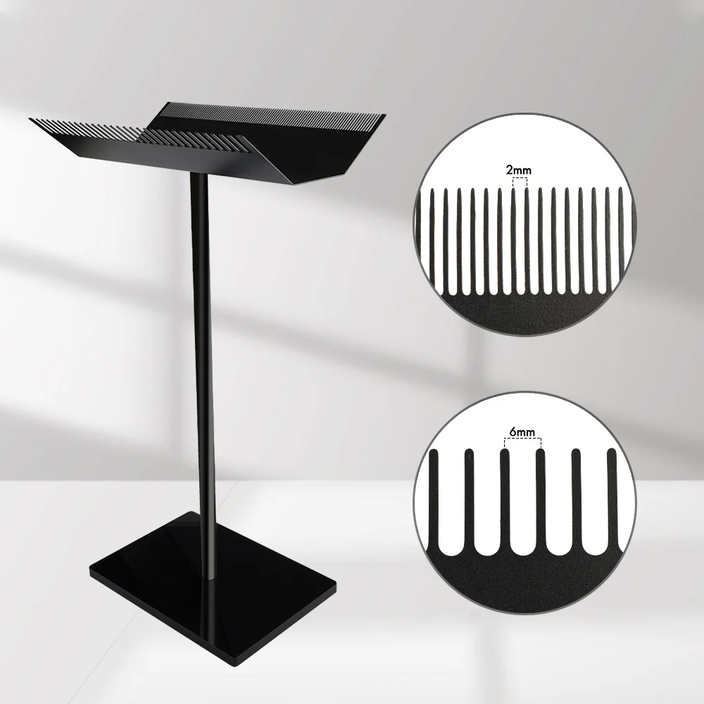 Hair Extension Holder Dismountable Wig Hair Display Holder Braiding Hair Separator Hair Extension Holder Organizer for Salons