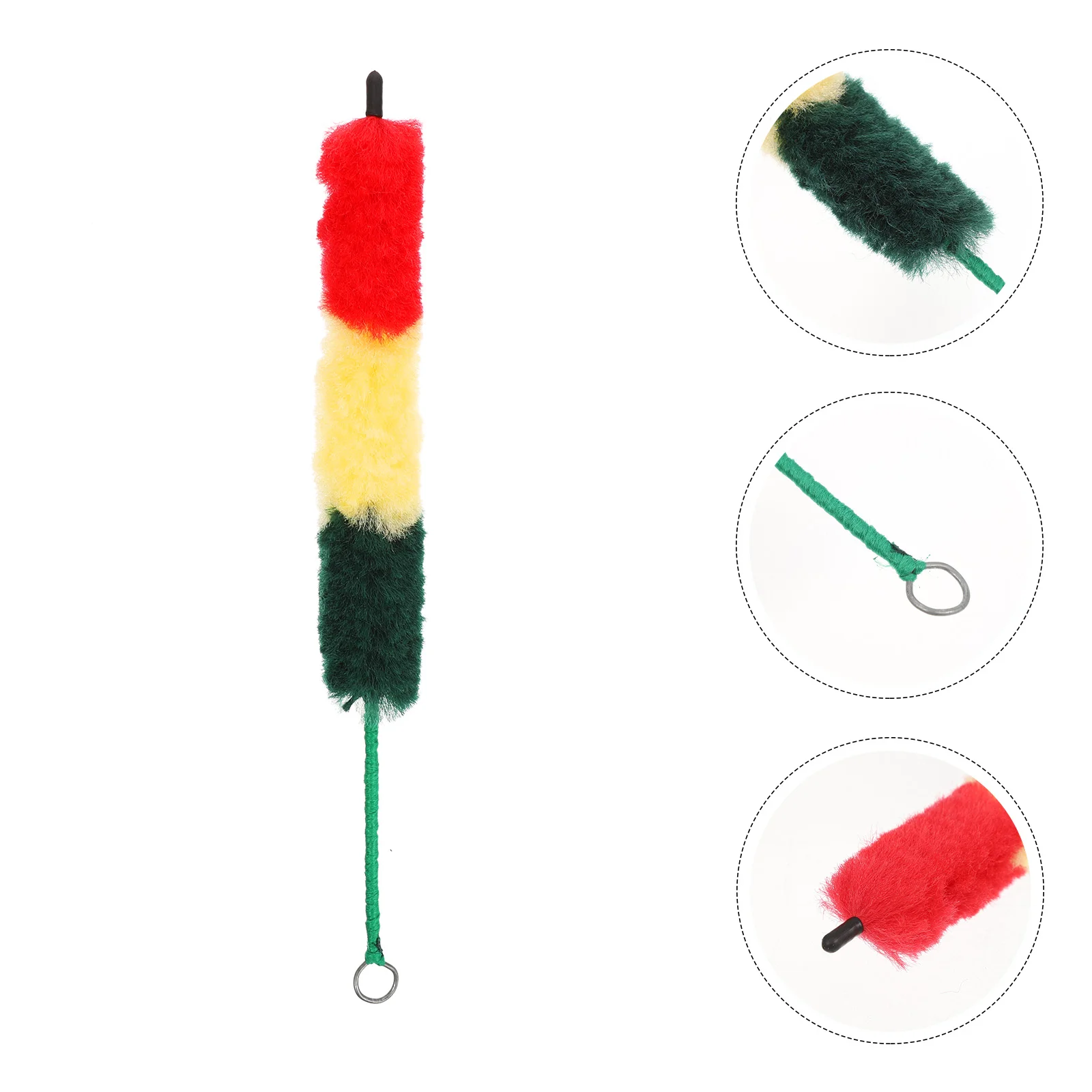 

Clarinet Cleaning Brush Flat Pad Saver Nursing Moisture Absorption Supply Nylon Maintain Care Tool Hair Cleaner
