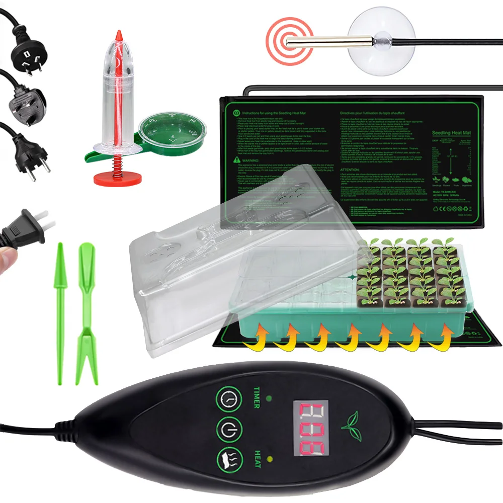 Hydrofarm Heat Mat Thermostat Digital Heat Mat Temperature