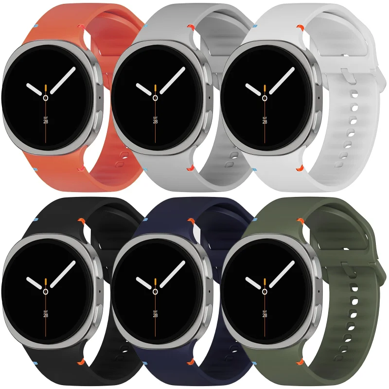 1-6 قطعة الفرقة الرياضية لساعة سامسونج جالاكسي 8 ا...