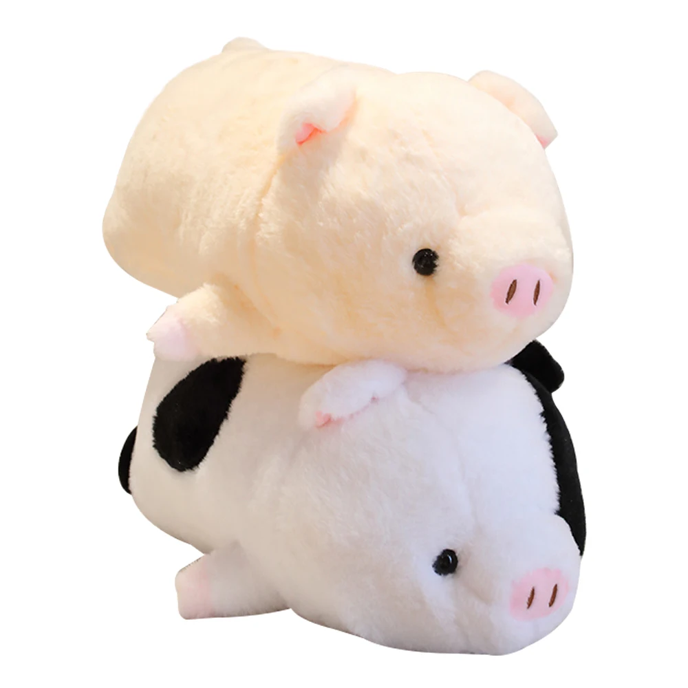 

1 шт. 40/50 см Kawaii плюшевая свинья игрушки Кролик Мех животные диван задняя подушка для детей на день рождения рождественские подарки