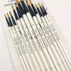 12pcs Premium Soft Pointed-Round Watercolor Paint Brush Set，High Quality Anti-Shedding Nylon Hair, for Acrylic, Oil, Tempera 5