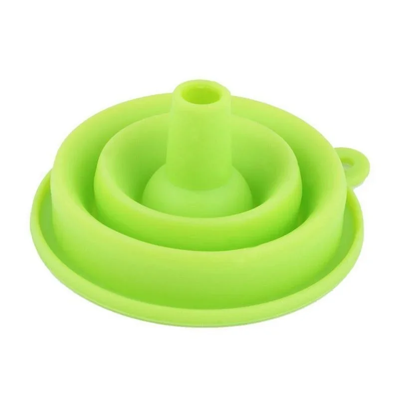 Mini Silicone Foldable Funnel 4