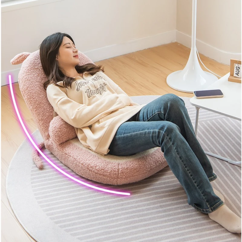 Floor Seating Lumbar Support Chairs For Living Room Cute