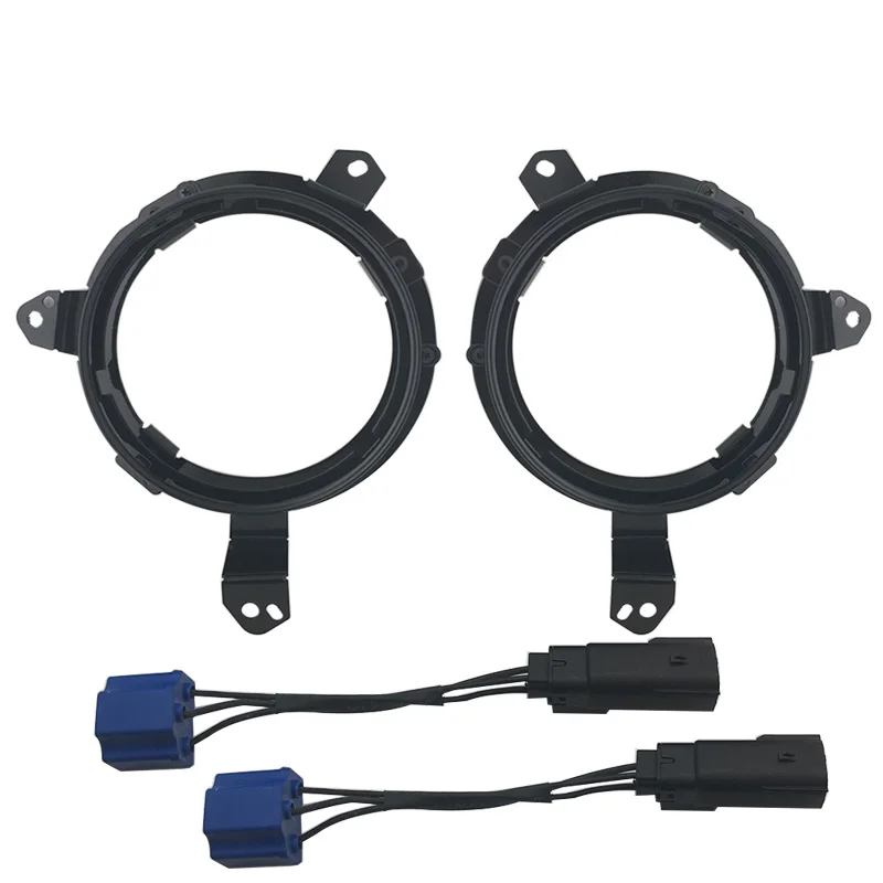 7InchLEDHeadlightAdapterRingsRingsPlugandPlayFor2018Jeep