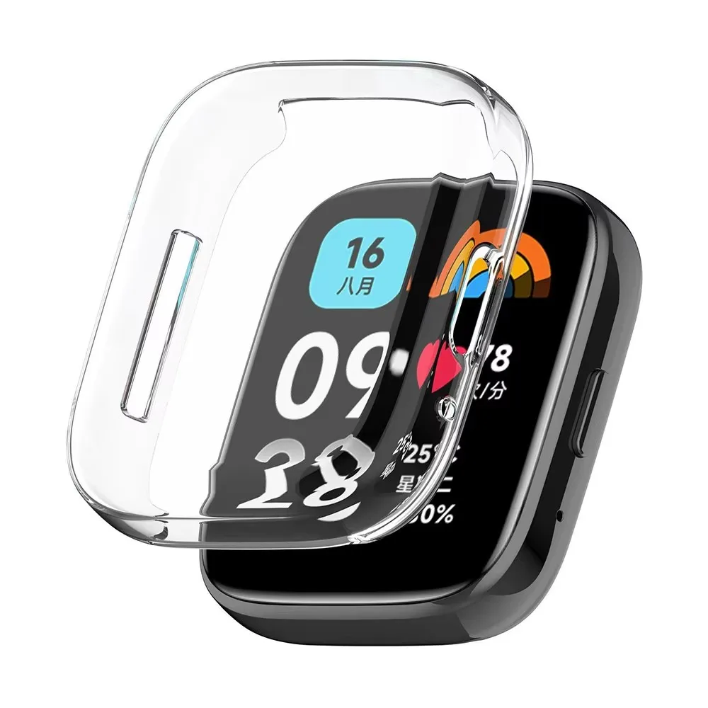 Enhanced TPU Screen Protector Cover for Smart Watchband Cases