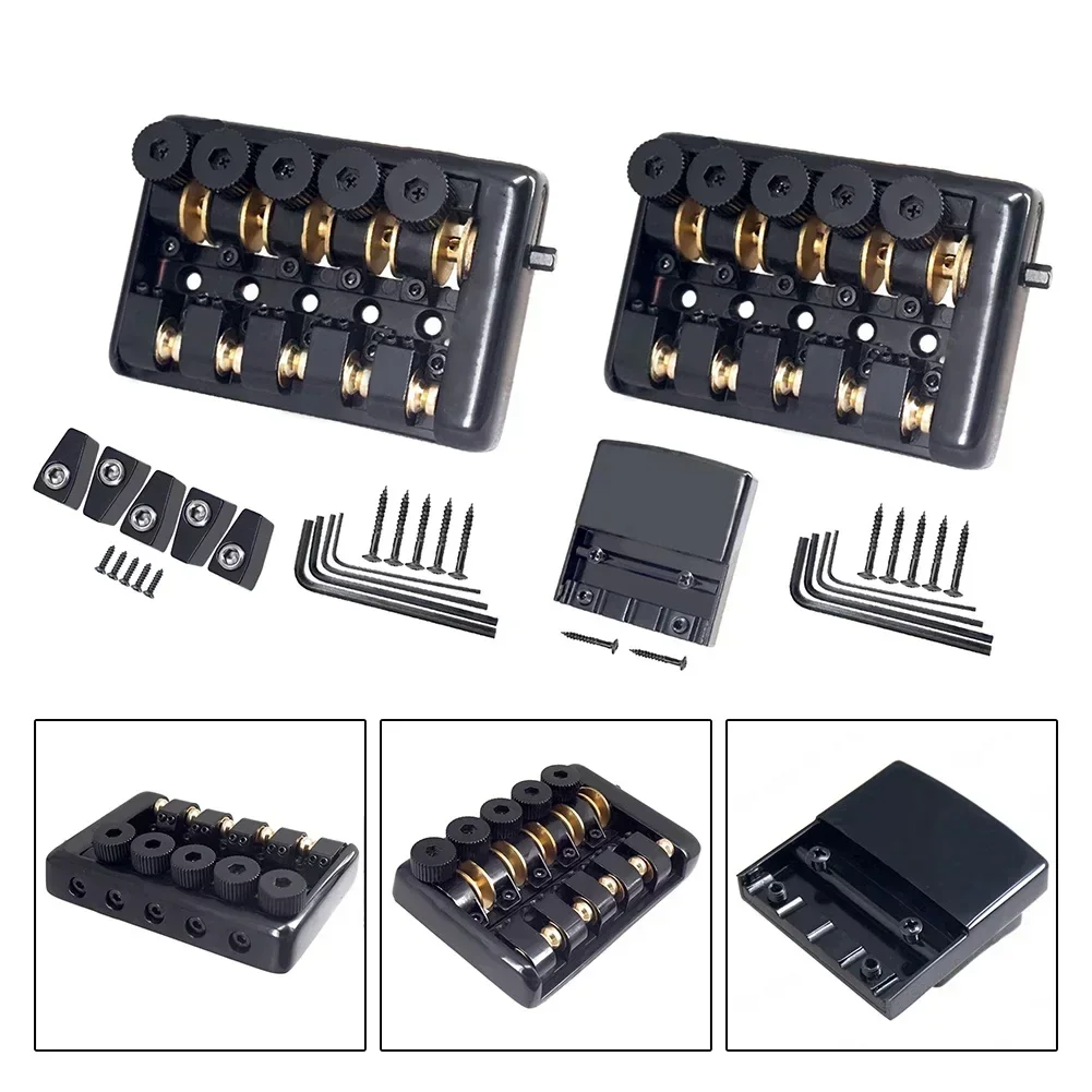 ヘッドレスベースブリッジ ロック式弦システム 4弦/5弦ベース用