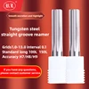 RL CNC Tungsten Steel Straight Groove Reamer CNC Solid Carbide Aluminum Straight Groove Reamer Precision H7 Deep Hole Reamer 1