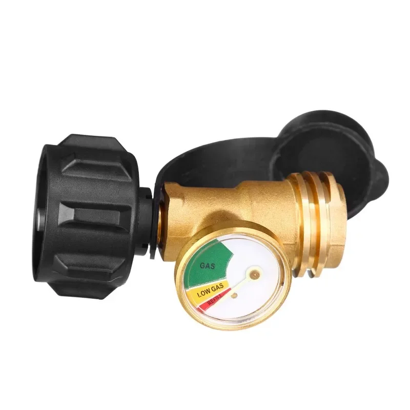 Gas Cartridge Head Conversion Adapter Nozzle Bottle Copper Gas Adapter Propane Tank Shifter Refill Flat Tank Conversion