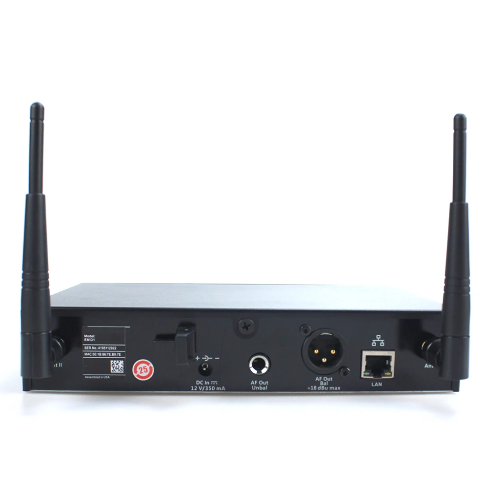 EW D1 digital true diversity professional UHF wireless microphone system with E835 E835S mic is for stage performance DJ