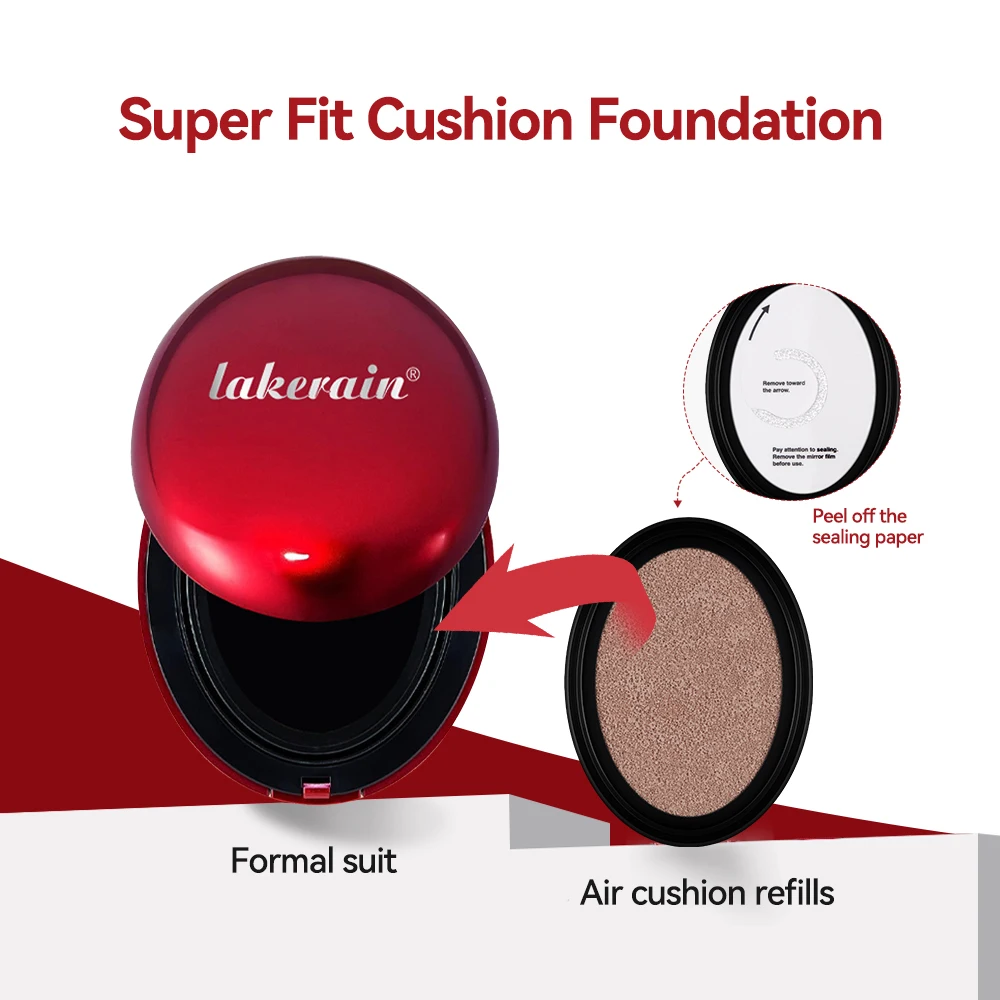 Cushion Foundation TIRTIR Refills Waterproof Long-lasting Brighten Women Base Makeup Face Cosmetics