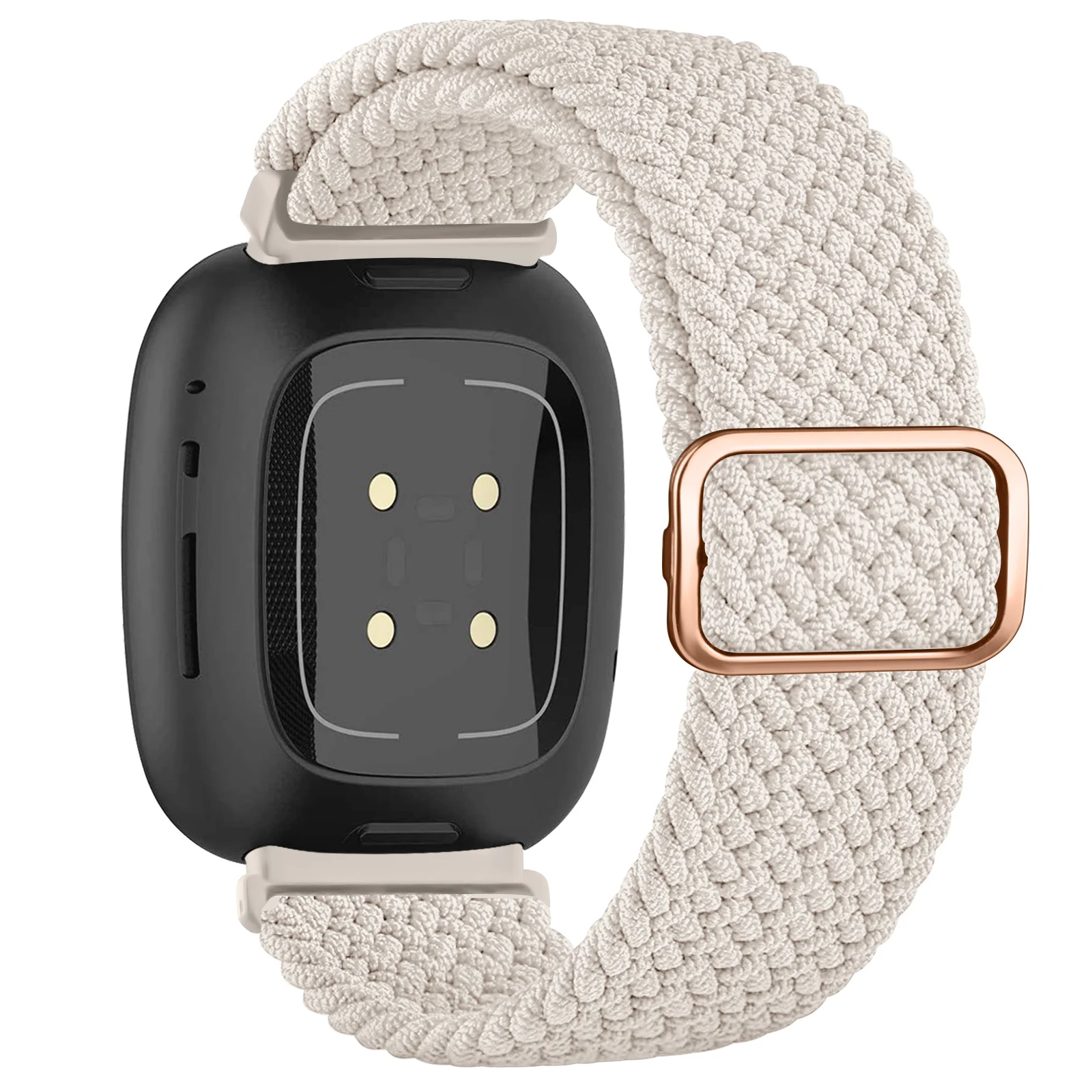 Braided Solo Loop Adjustable Nylon Sport Watchband Bracelet Strap