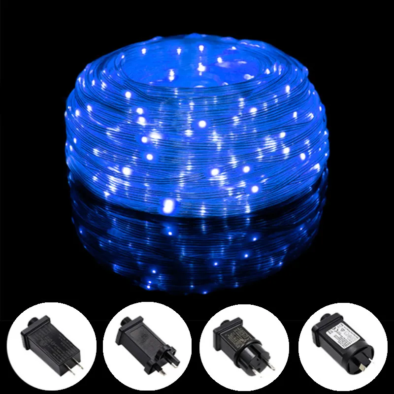 thumbnail image 2 of Guirnaldas de 150 m para decoración navideña, 2025, luces LED impermeables IP67, luces de hadas para Año Nuevo 2025, guirnaldas de calle para invierno, 2 of 5