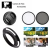 40.5mm UV CPL Circular Polarizing Filter Lens Hood Cap For Sony ZV-E10 A6700 A6400 A6300 A6100 A6000 A5100 A5000 w/ 16-50mm Lens 1