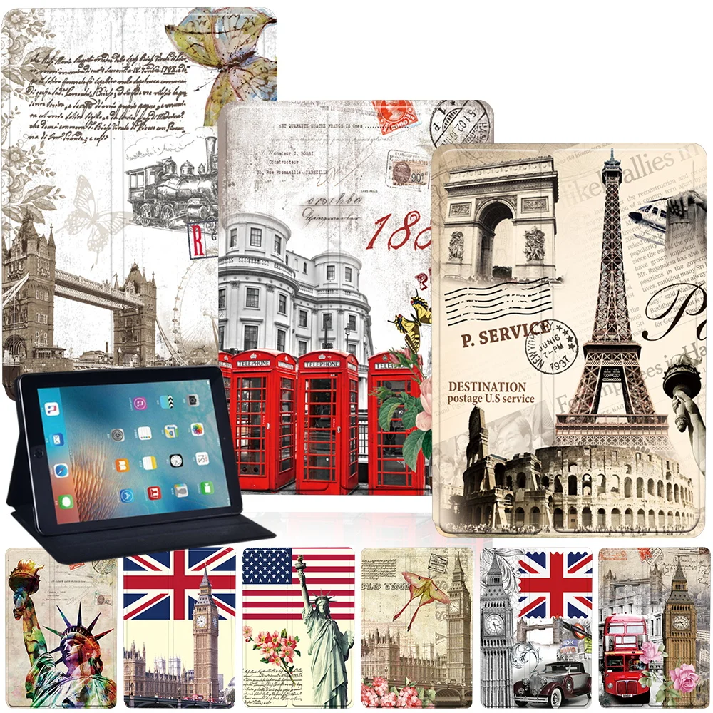 Custodia Antipolvere Per Tablet In Pelle Per Apple Ipad Air 3 10.5/Air 2/Air 1 Ipad Air 4 Air 5 10.9 2022 Custodia Rigida Protettiva Antiurto In Pu