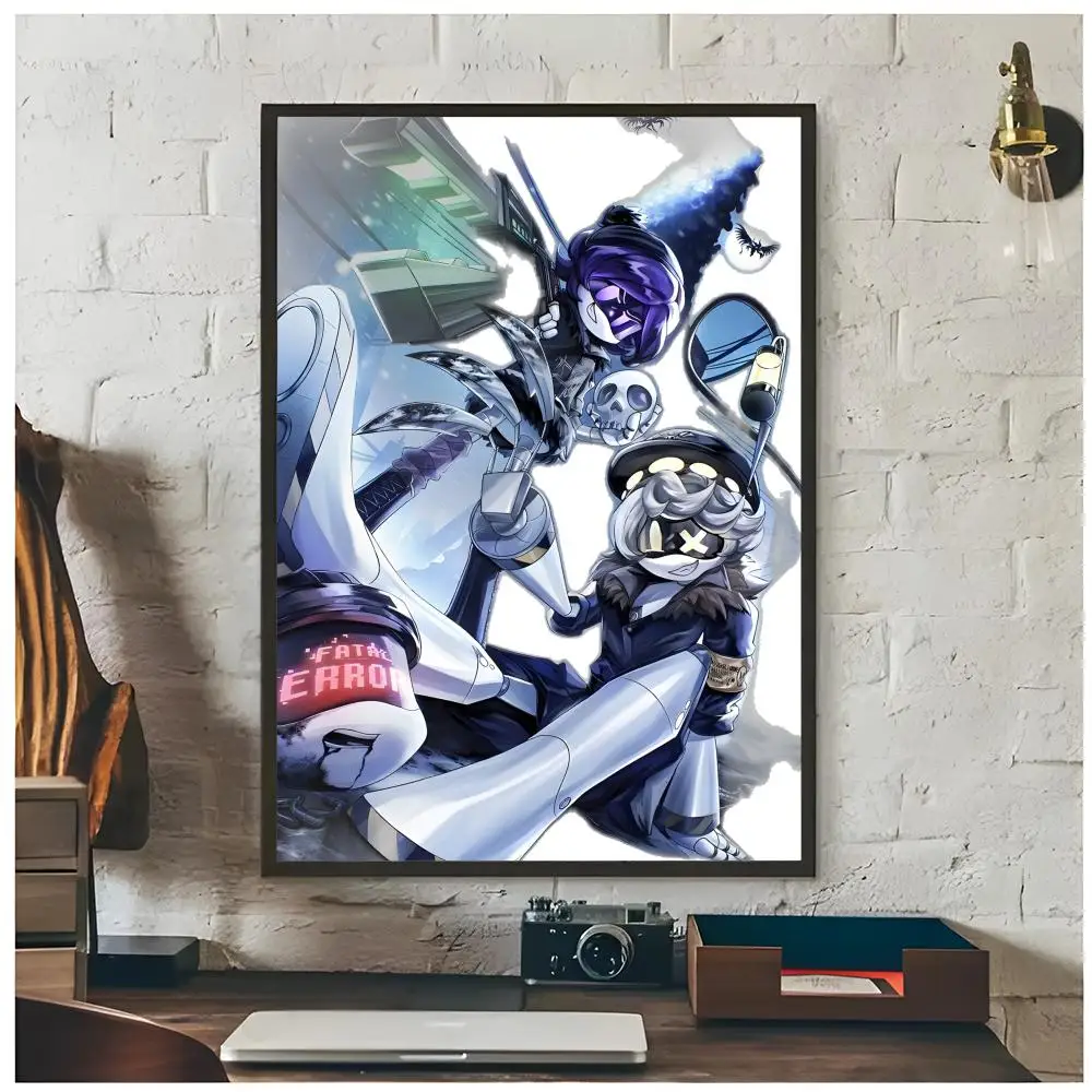 Premium Anime Sci-Fi Murder Drones Art Poster