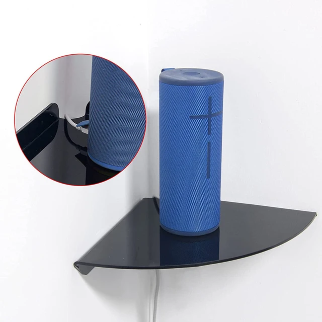 2Db/Beállított Akril Fali Sarok Tartó Polc Csavarokkal, Szervező Háromszög Alakú Vízálló Otthoni Konyhai Wc Kollégiumi Tartozékok - Image 3