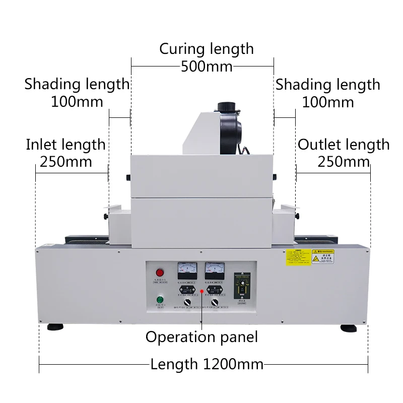 UV ink glue drying machine gel light ultraviolet curing machine
