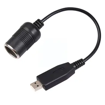 USB C 타입-12V 자동차 담배 라이터 소켓 전원 전자 어댑터 컨버터, 자동차 유선 컨트롤러 플러그, 케이블 A6P5