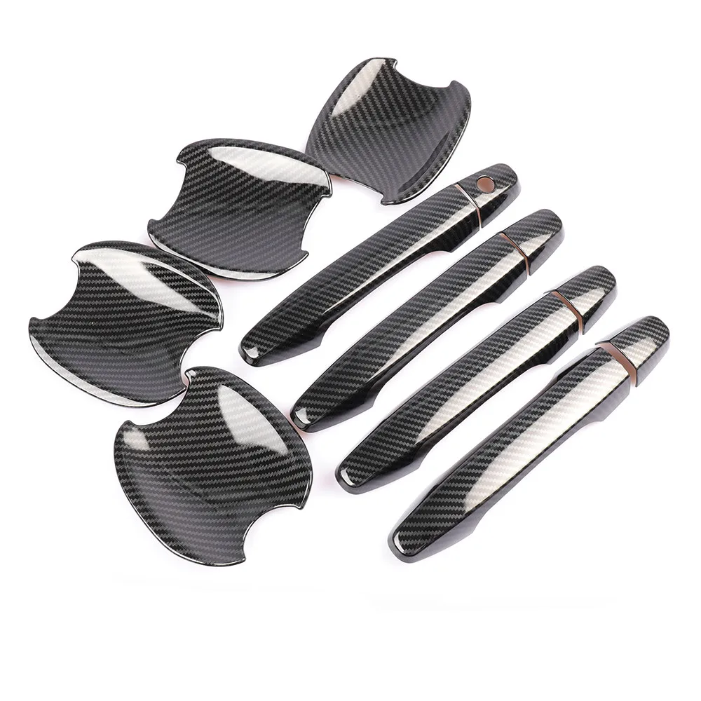 Carbon Fiber Style Inner Door Handle Bowl Cover Trims For Honda Accord 2018-2022 - Foto 10