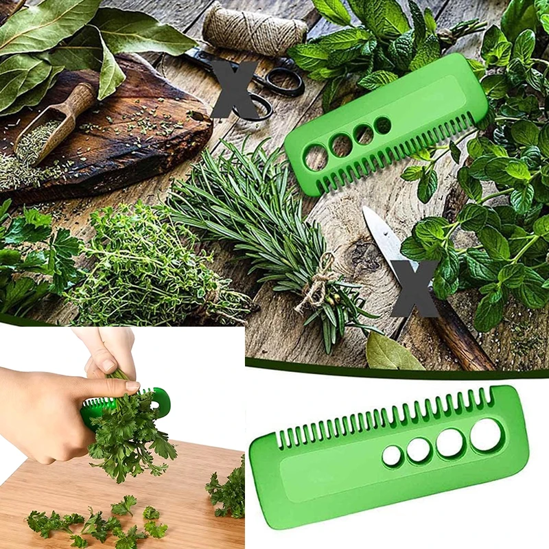 Handle Peeling Comb Peeler Fruit and Vegetable Slicer Vegetable Leaf Stripper