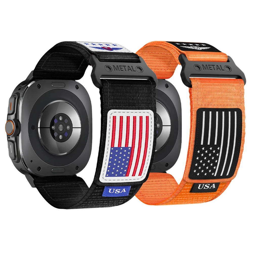 حزام رياضي لساعة سامسونج جالاكسي ، معصم ، حزام ناي...