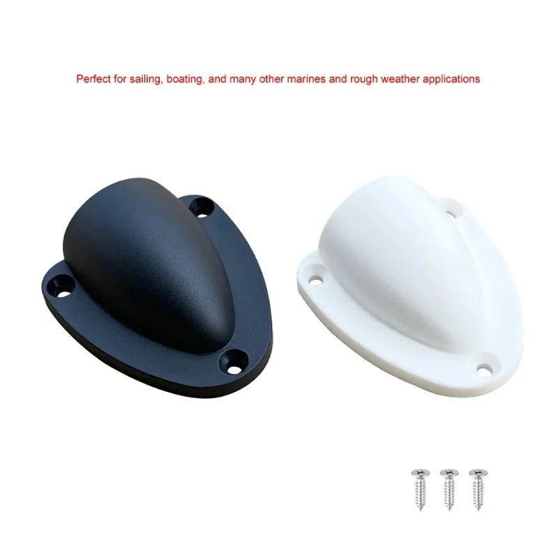 Boat Accessories Nylon Wire Cable Vent Cover Clam Shell Ventilator Through Vents for Boat Outlet Marine Hardware