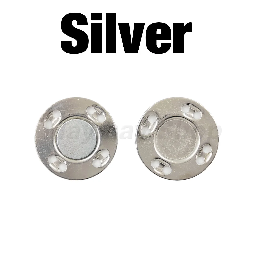 Magnetic Button Set: 5 Pairs for Clothing and Craft Decoration