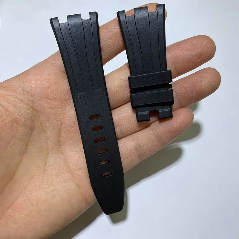 Xianershang Nuovi Cinturini In Fluororubber A-Udemars P-Iguet Royal Oak Cinturino In Stile Originale Offshore 23Mm * 20Mm 23Mm * 18Mm Viton Belt